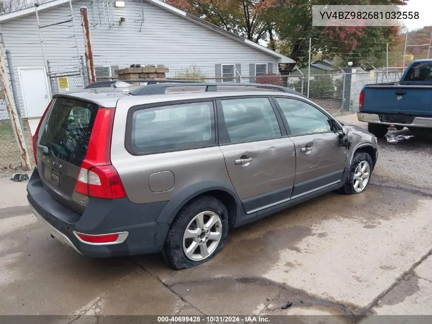 2008 Volvo Xc70 3.2 VIN: YV4BZ982681032558 Lot: 40699428