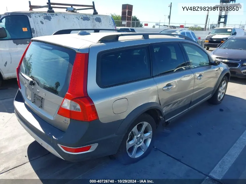 2008 Volvo Xc70 3.2 VIN: YV4BZ982981013860 Lot: 40726740