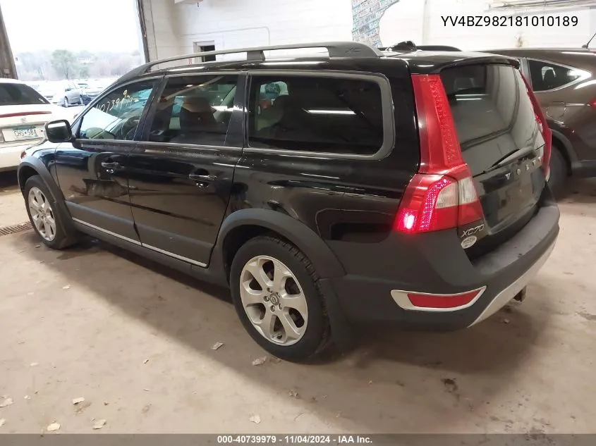 2008 Volvo Xc70 3.2 VIN: YV4BZ982181010189 Lot: 40739979