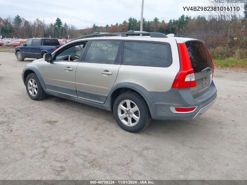 2008 Volvo Xc70 3.2 VIN: YV4BZ982381016110 Lot: 40759224