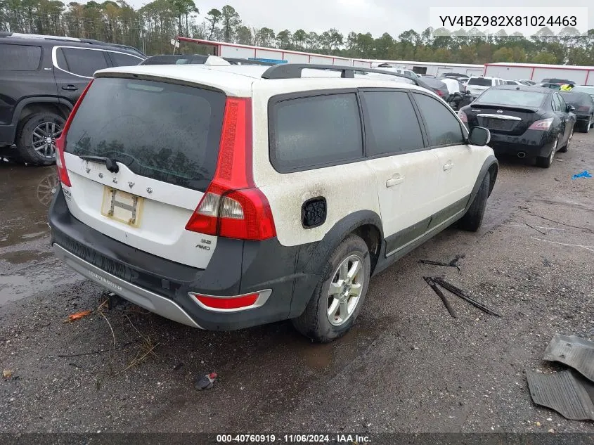 2008 Volvo Xc70 3.2 VIN: YV4BZ982X81024463 Lot: 40760919