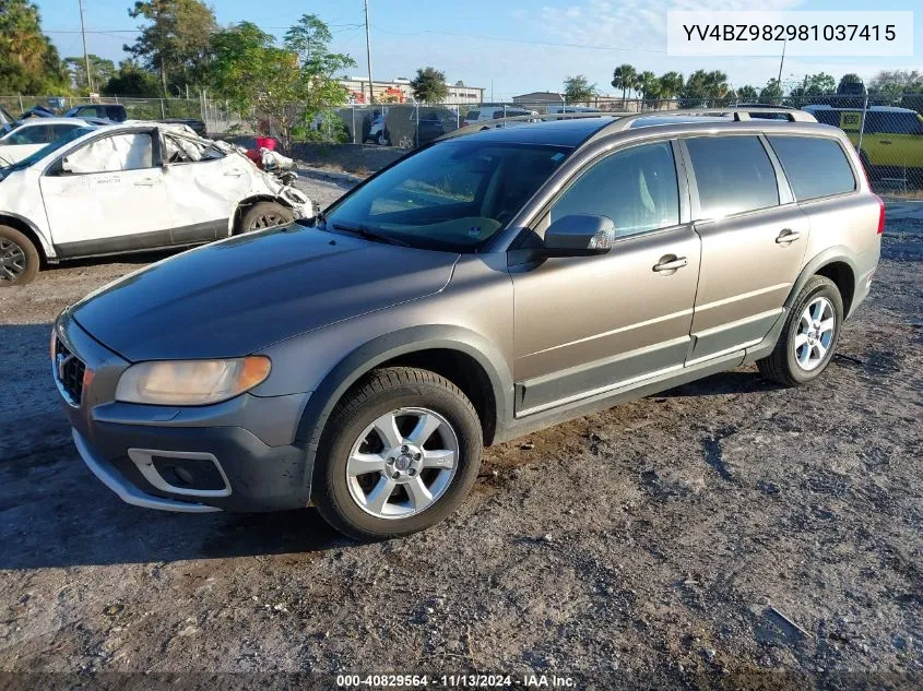 2008 Volvo Xc70 3.2 VIN: YV4BZ982981037415 Lot: 40829564