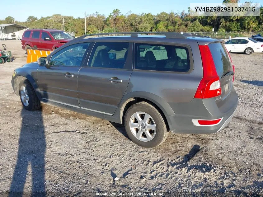 2008 Volvo Xc70 3.2 VIN: YV4BZ982981037415 Lot: 40829564