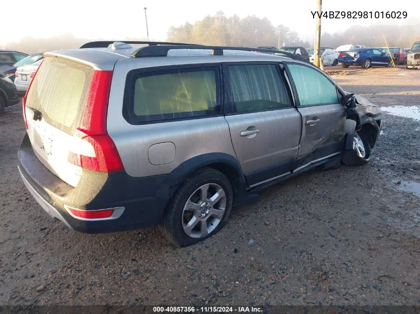 2008 Volvo Xc70 3.2 VIN: YV4BZ982981016029 Lot: 40857356