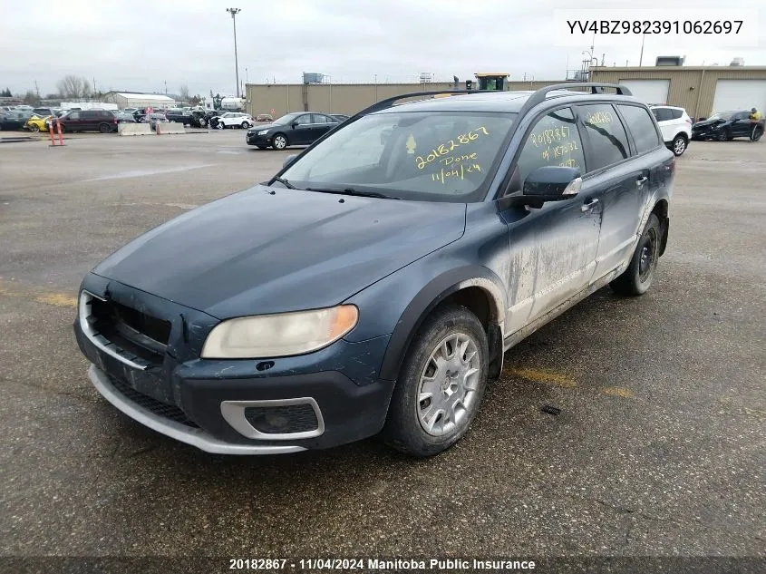 2009 Volvo Xc70 3.2 VIN: YV4BZ982391062697 Lot: 20182867