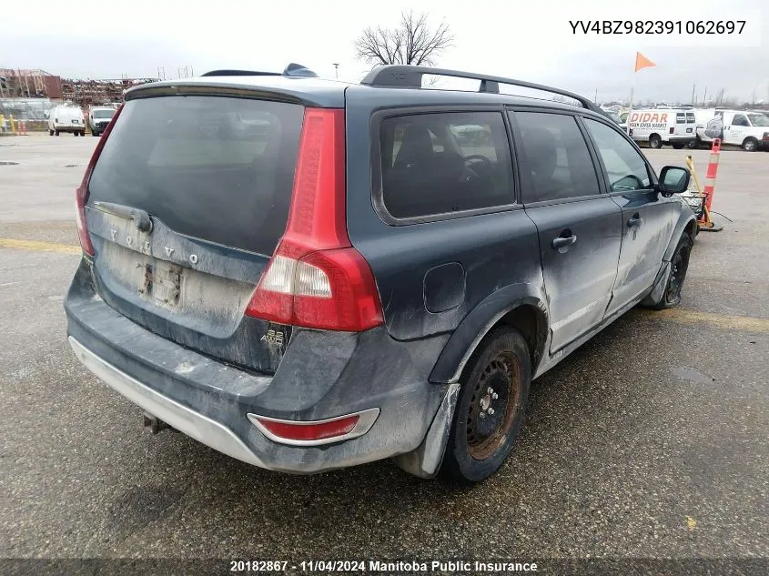 2009 Volvo Xc70 3.2 VIN: YV4BZ982391062697 Lot: 20182867