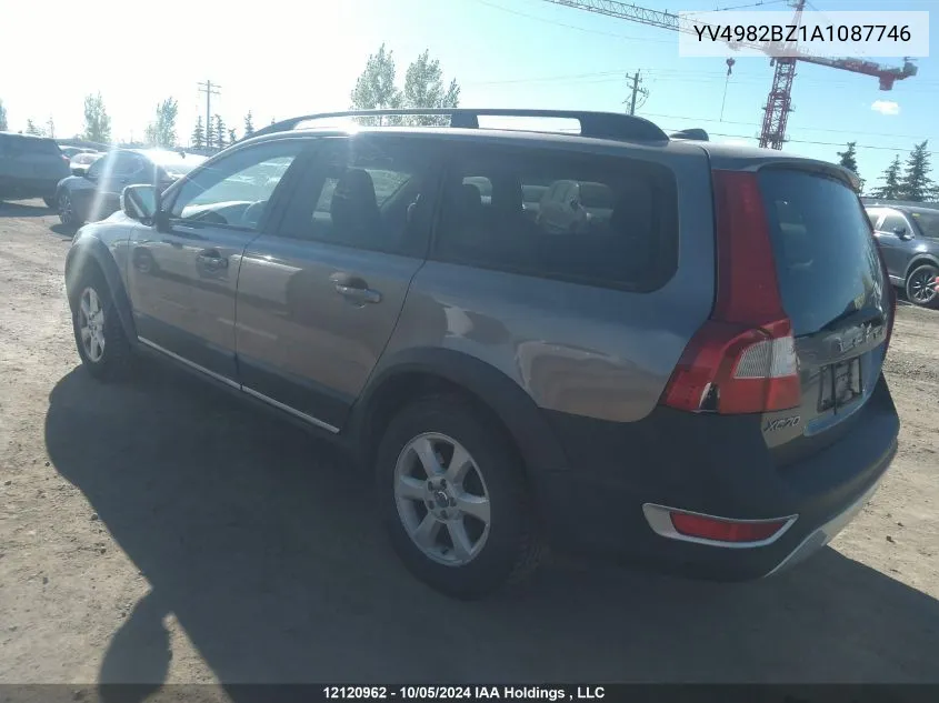 2010 Volvo Xc70 VIN: YV4982BZ1A1087746 Lot: 12120962