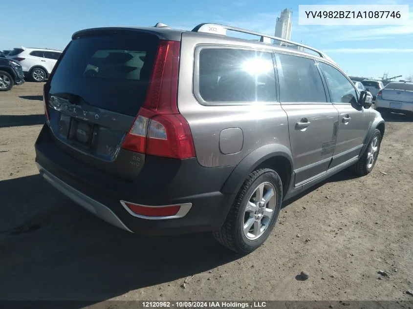 2010 Volvo Xc70 VIN: YV4982BZ1A1087746 Lot: 12120962