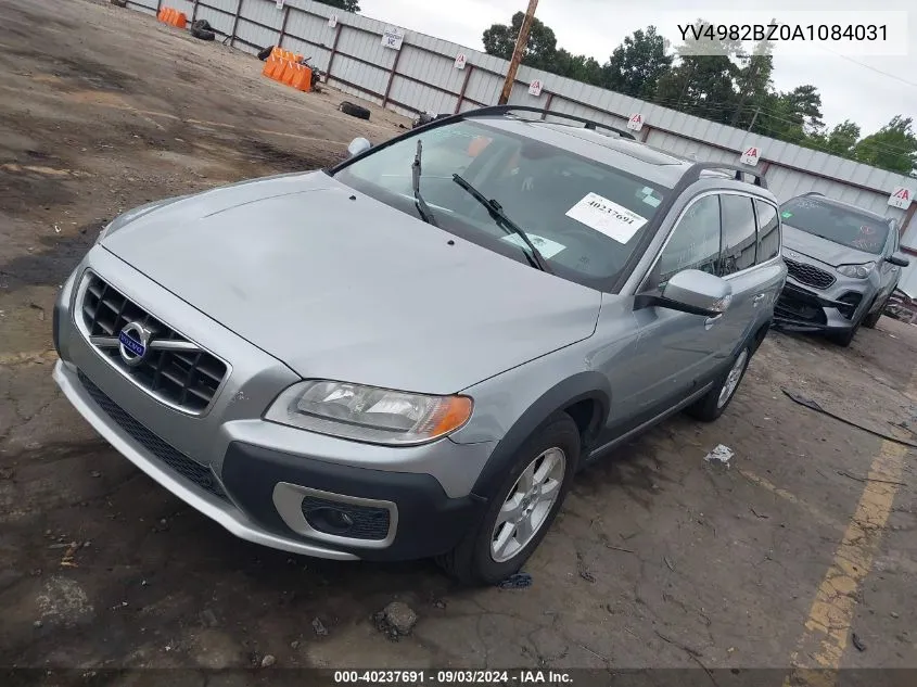 2010 Volvo Xc70 3.2 VIN: YV4982BZ0A1084031 Lot: 40237691