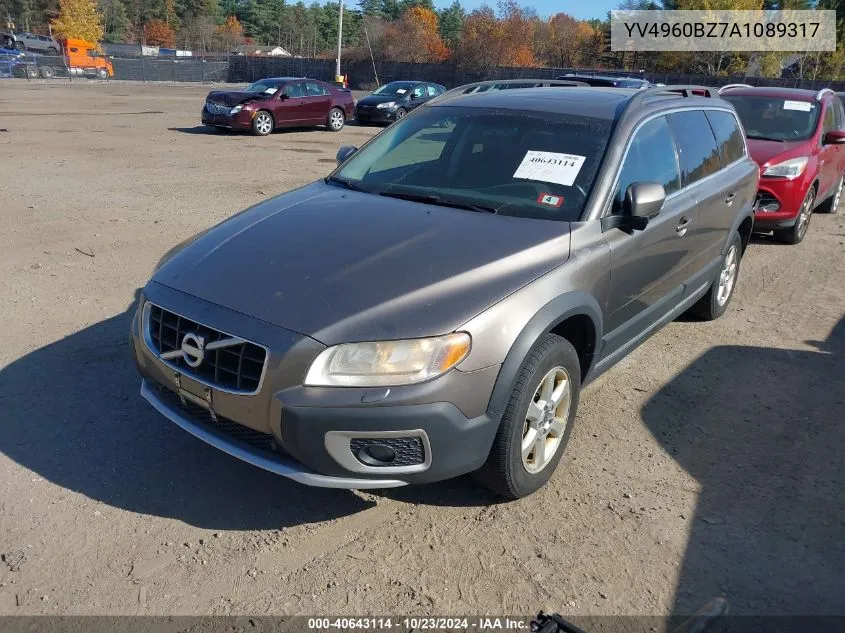 2010 Volvo Xc70 3.2 VIN: YV4960BZ7A1089317 Lot: 40643114