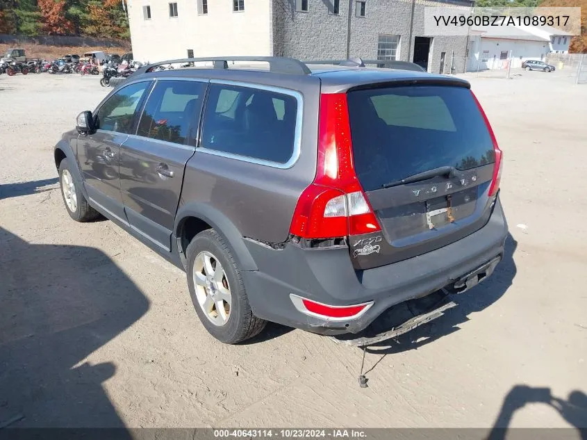 2010 Volvo Xc70 3.2 VIN: YV4960BZ7A1089317 Lot: 40643114