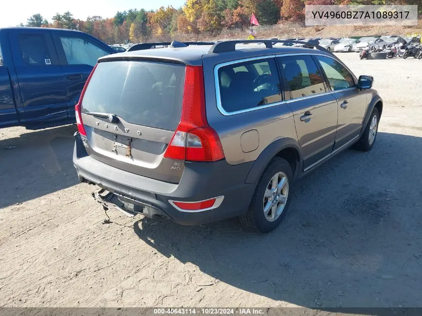 2010 Volvo Xc70 3.2 VIN: YV4960BZ7A1089317 Lot: 40643114