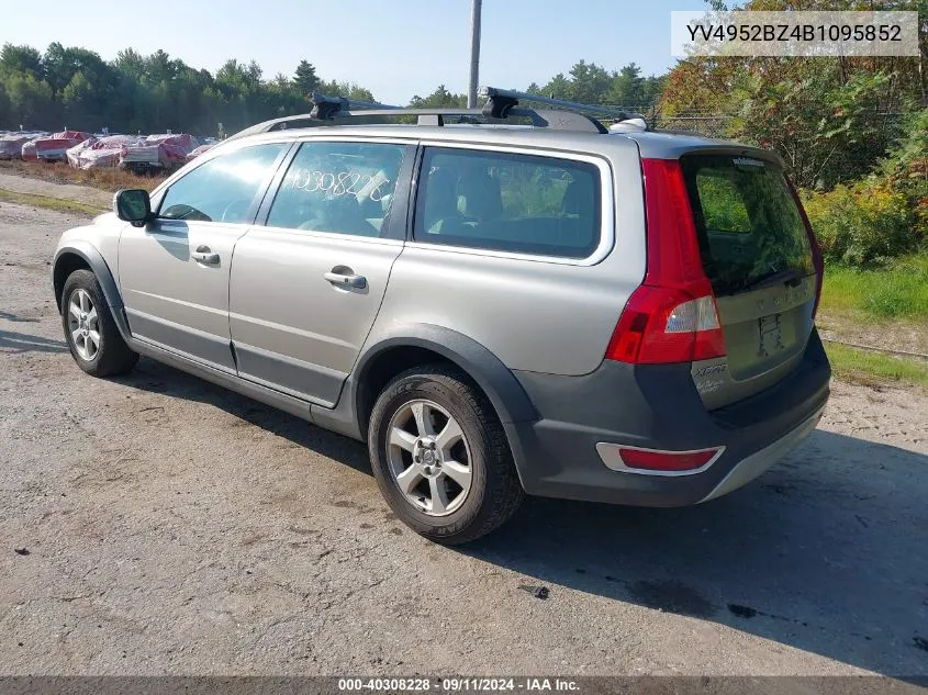 2011 Volvo Xc70 3.2 VIN: YV4952BZ4B1095852 Lot: 40308228