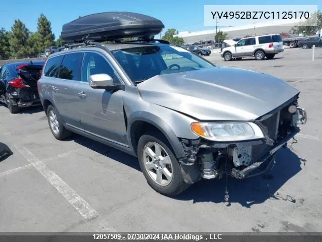 2012 Volvo Xc70 VIN: YV4952BZ7C1125170 Lot: 12057509