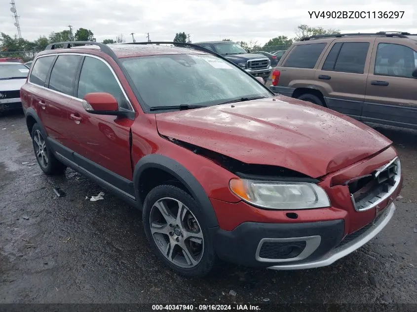 2012 Volvo Xc70 T6/T6 Platinum/T6 Premier Plus VIN: YV4902BZ0C1136297 Lot: 40347940