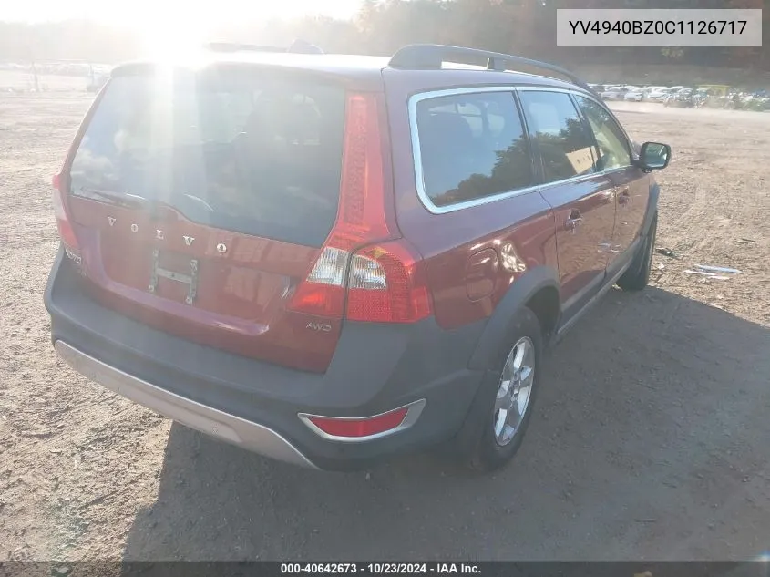 YV4940BZ0C1126717 2012 Volvo Xc70 3.2 Platinum