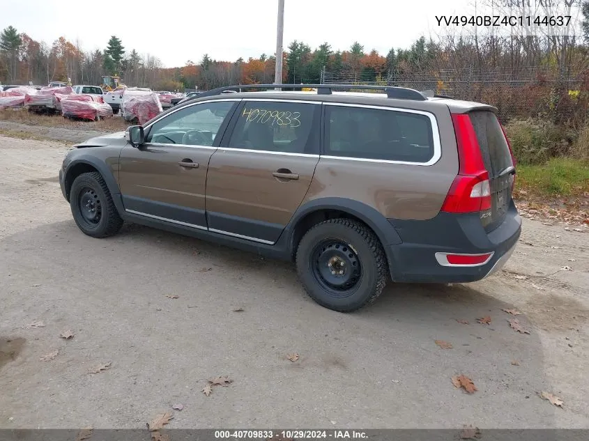 YV4940BZ4C1144637 2012 Volvo Xc70 3.2/3.2 Platinum/3.2 Premier/3.2 Premier Plus