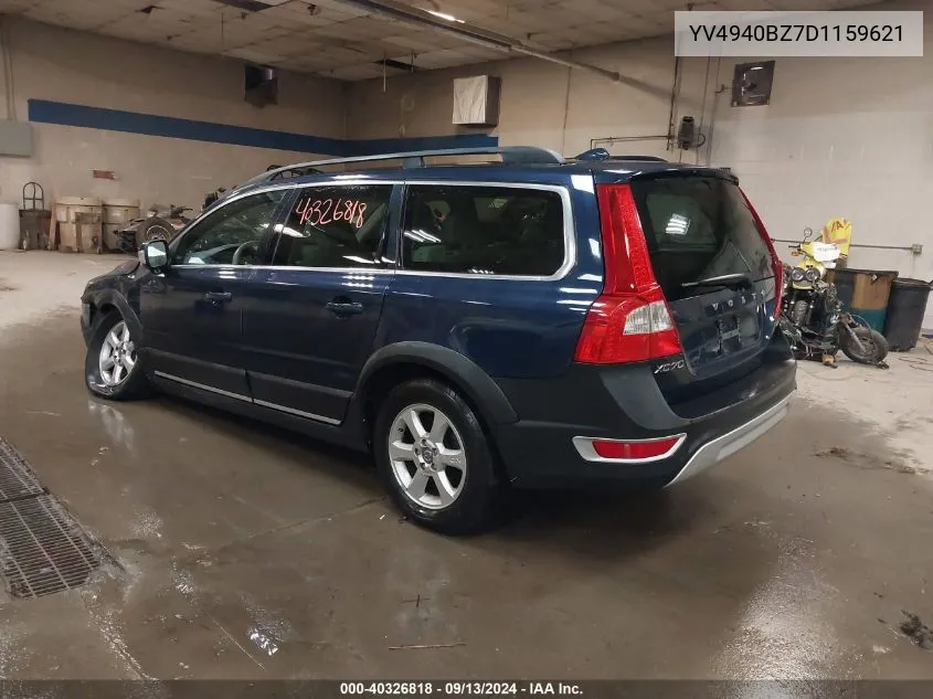 2013 Volvo Xc70 3.2 VIN: YV4940BZ7D1159621 Lot: 40326818