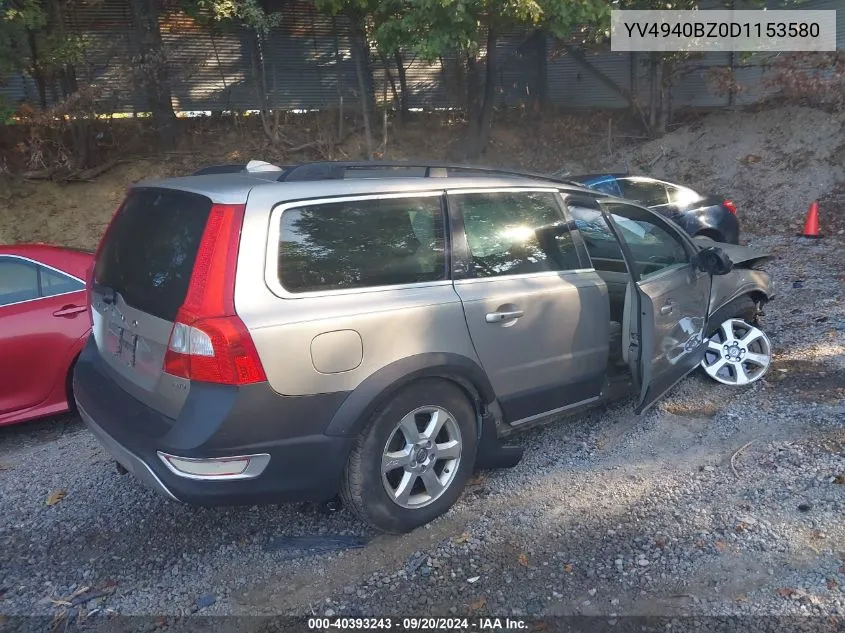 2013 Volvo Xc70 3.2/3.2 Platinum/3.2 Premier/3.2 Premier Plus VIN: YV4940BZ0D1153580 Lot: 40393243