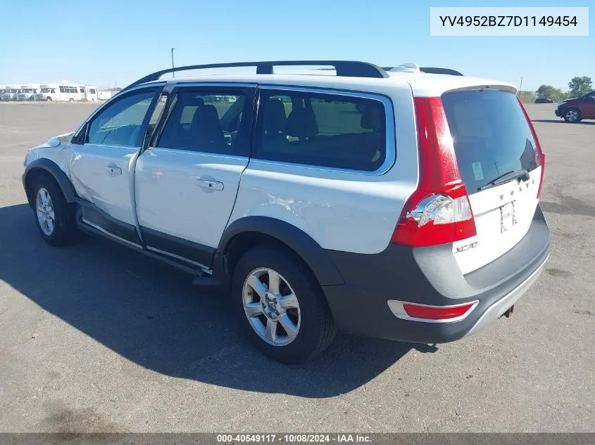 2013 Volvo Xc70 3.2 VIN: YV4952BZ7D1149454 Lot: 40549117