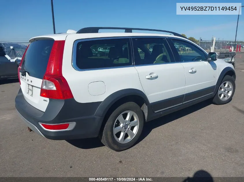 2013 Volvo Xc70 3.2 VIN: YV4952BZ7D1149454 Lot: 40549117