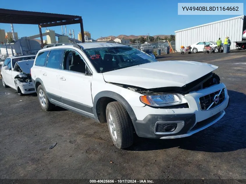 2013 Volvo Xc70 3.2 Premier VIN: YV4940BL8D1164662 Lot: 40625656