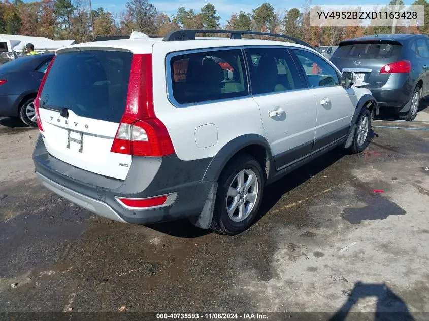 2013 Volvo Xc70 3.2 Premier Plus VIN: YV4952BZXD1163428 Lot: 40735593