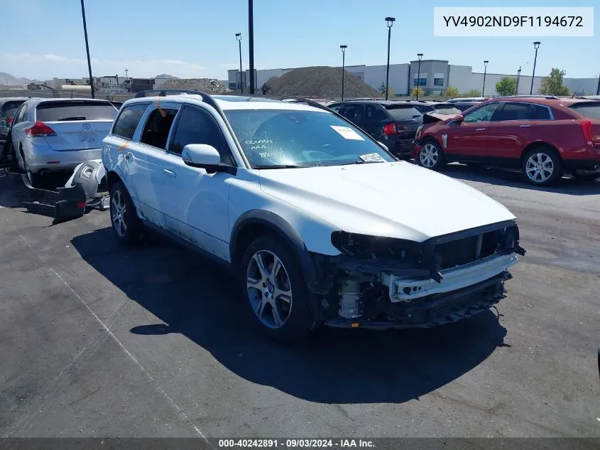 YV4902ND9F1194672 2015 Volvo Xc70 T6 Platinum