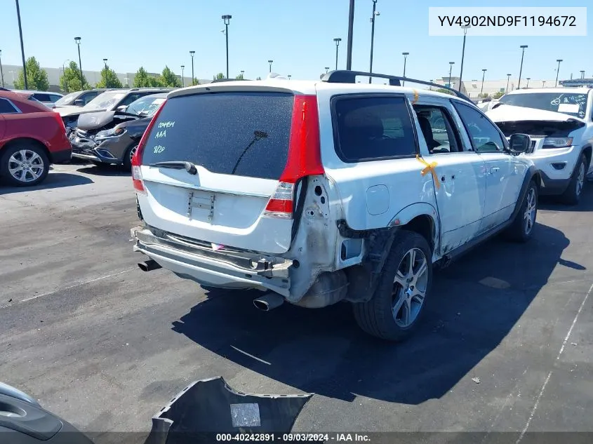 YV4902ND9F1194672 2015 Volvo Xc70 T6 Platinum