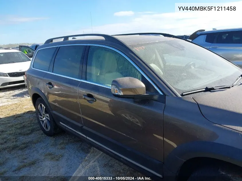 YV440MBK5F1211458 2015 Volvo Xc70 T5/Premier