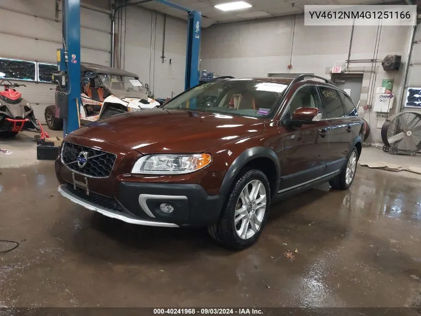 2016 Volvo Xc70 T5 Platinum VIN: YV4612NM4G1251166 Lot: 40241968