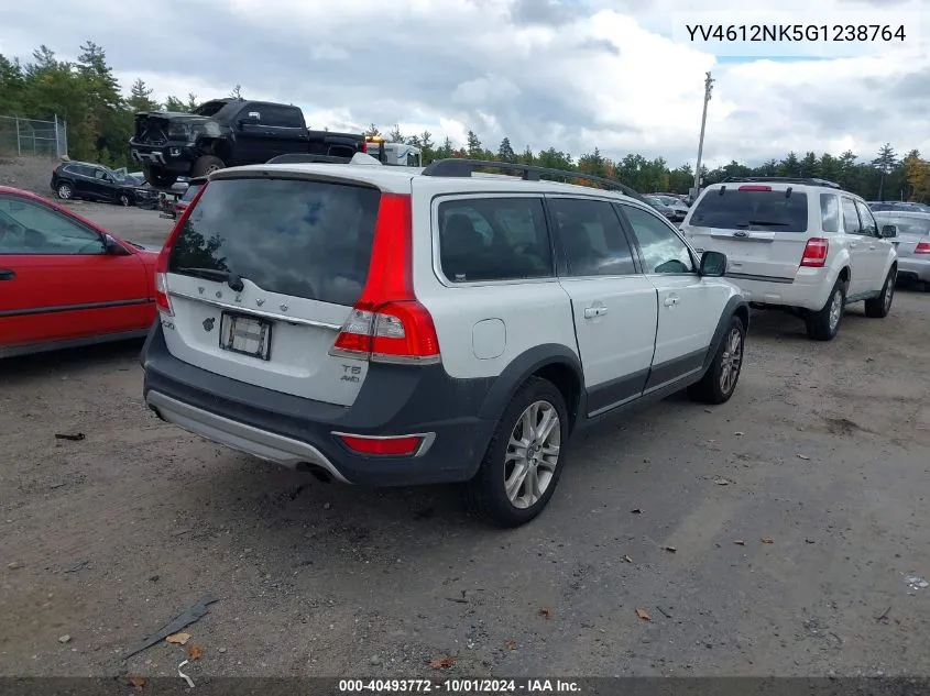 2016 Volvo Xc70 T5 Premier VIN: YV4612NK5G1238764 Lot: 40493772