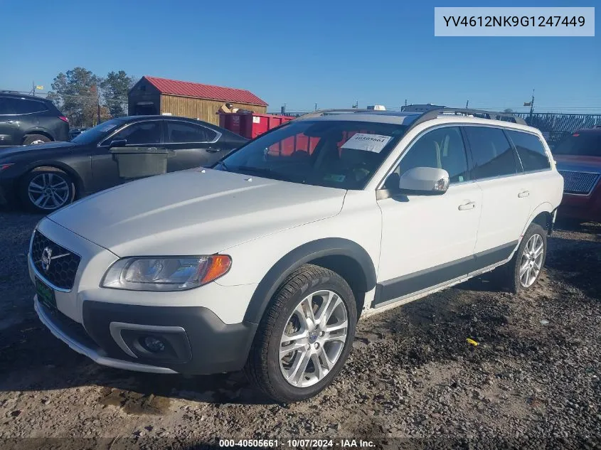 2016 Volvo Xc70 T5 Premier VIN: YV4612NK9G1247449 Lot: 40505661