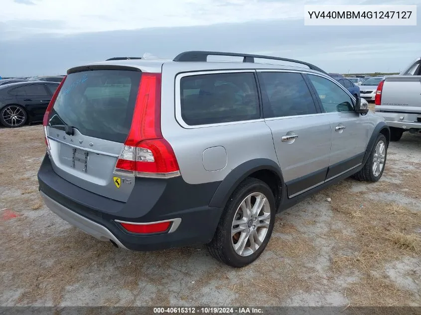 2016 Volvo Xc70 T5/Platinum VIN: YV440MBM4G1247127 Lot: 40615312