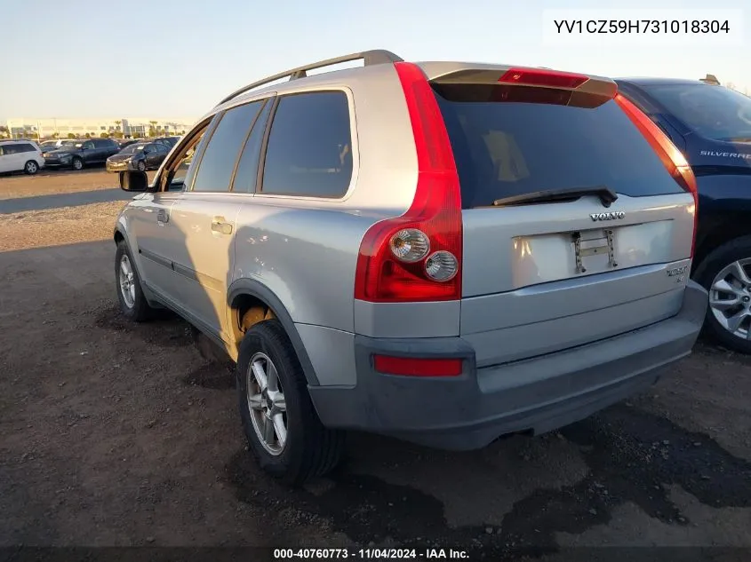 YV1CZ59H731018304 2003 Volvo Xc90 2.5T