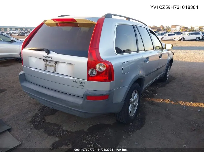 YV1CZ59H731018304 2003 Volvo Xc90 2.5T