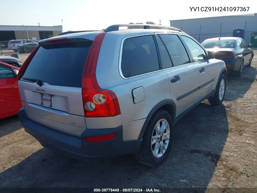 YV1CZ91H241097367 2004 Volvo Xc90 T6