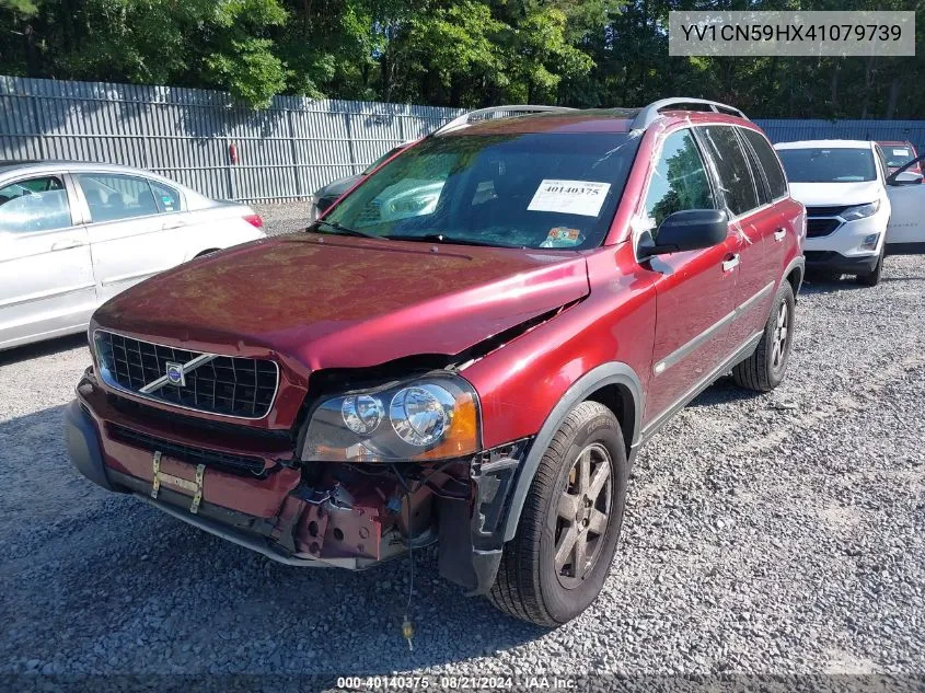 2004 Volvo Xc90 VIN: YV1CN59HX41079739 Lot: 40140375