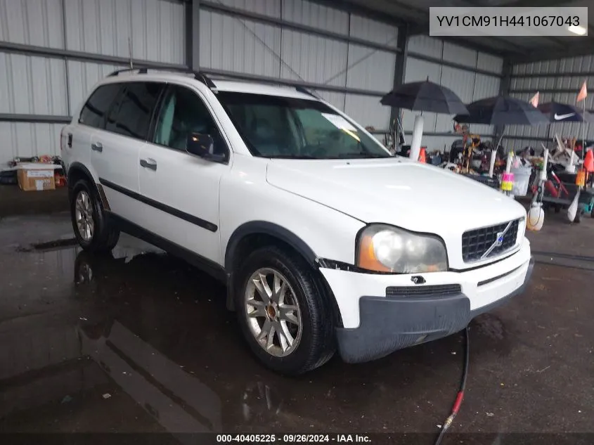 2004 Volvo Xc90 T6 VIN: YV1CM91H441067043 Lot: 40405225