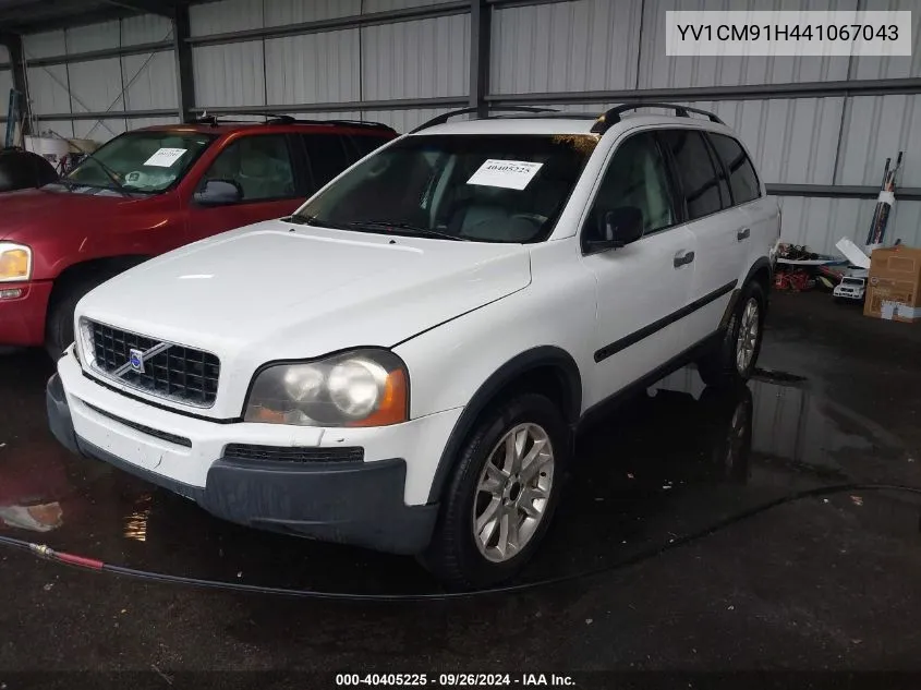 2004 Volvo Xc90 T6 VIN: YV1CM91H441067043 Lot: 40405225