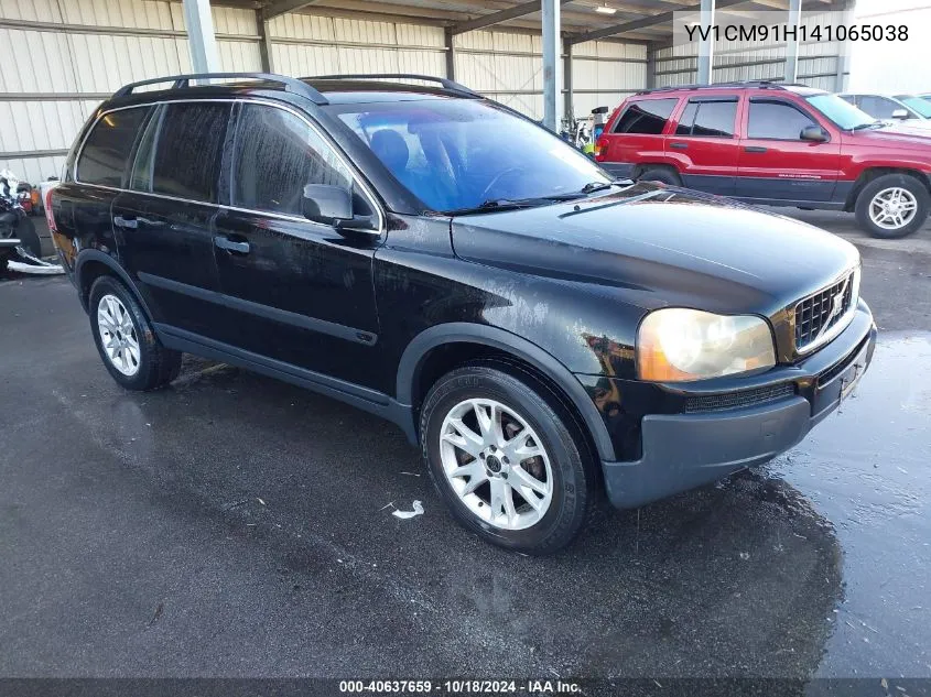 2004 Volvo Xc90 VIN: YV1CM91H141065038 Lot: 40637659