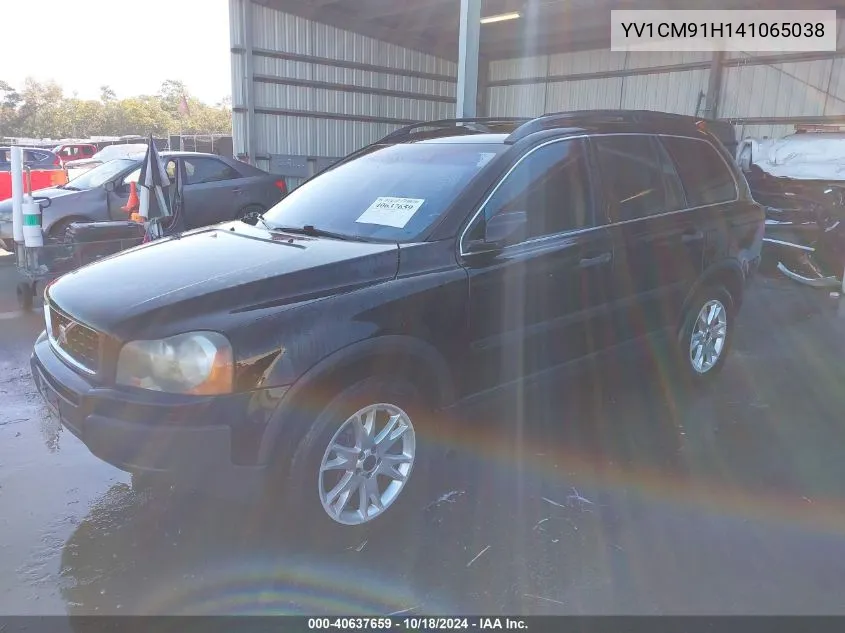 2004 Volvo Xc90 VIN: YV1CM91H141065038 Lot: 40637659