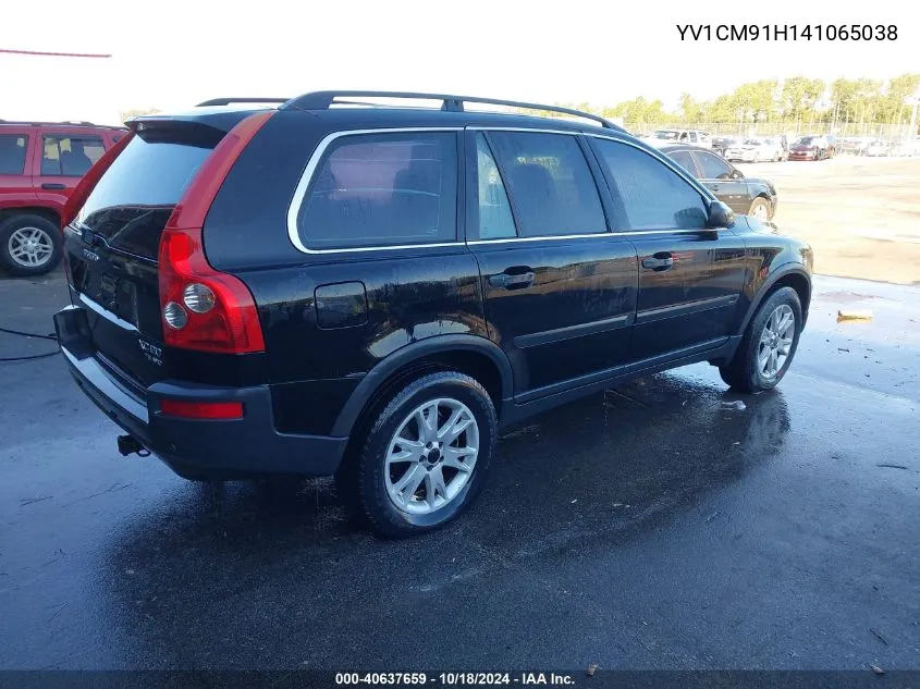 YV1CM91H141065038 2004 Volvo Xc90