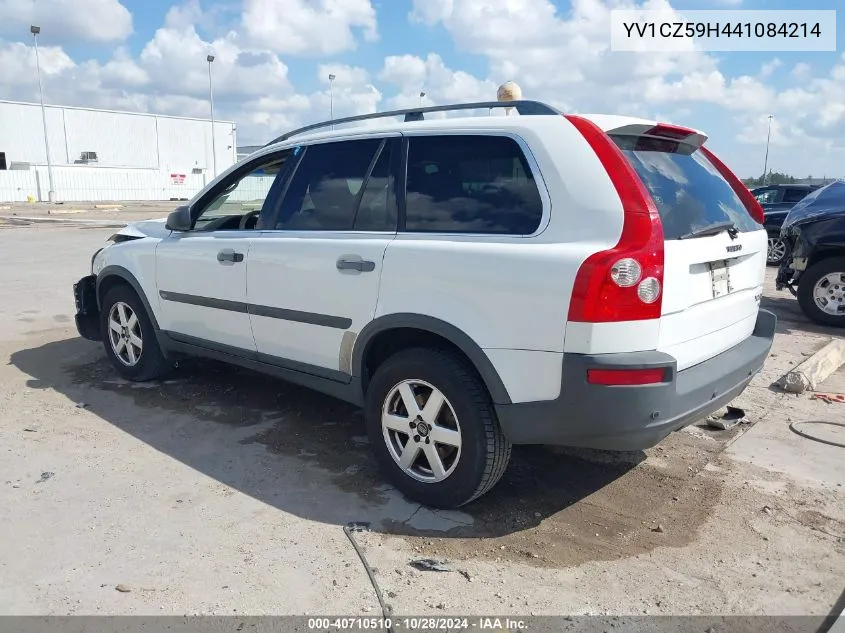 2004 Volvo Xc90 2.5T Awd VIN: YV1CZ59H441084214 Lot: 40710510