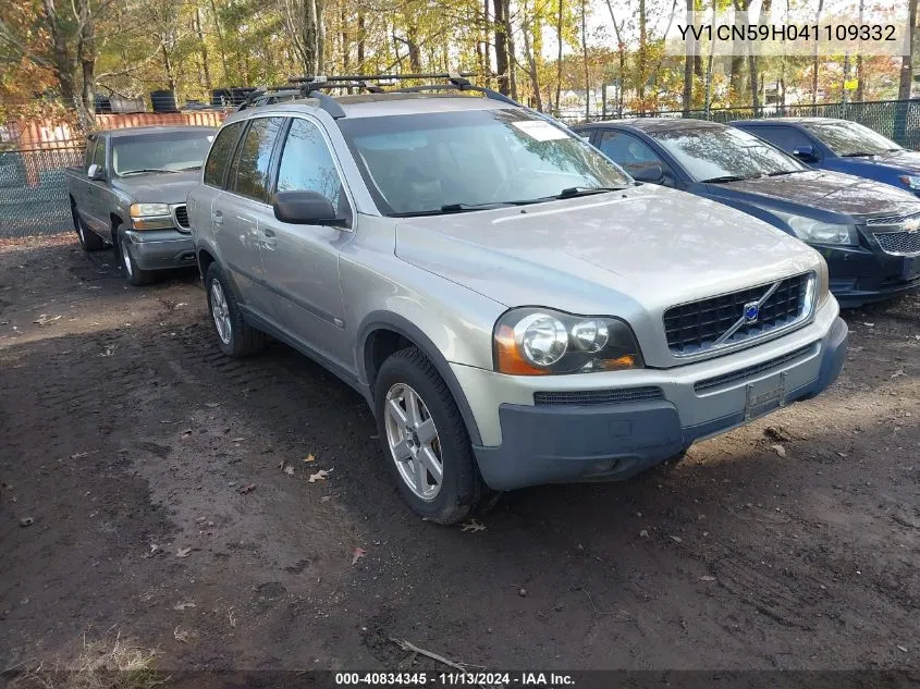 YV1CN59H041109332 2004 Volvo Xc90 2.5T