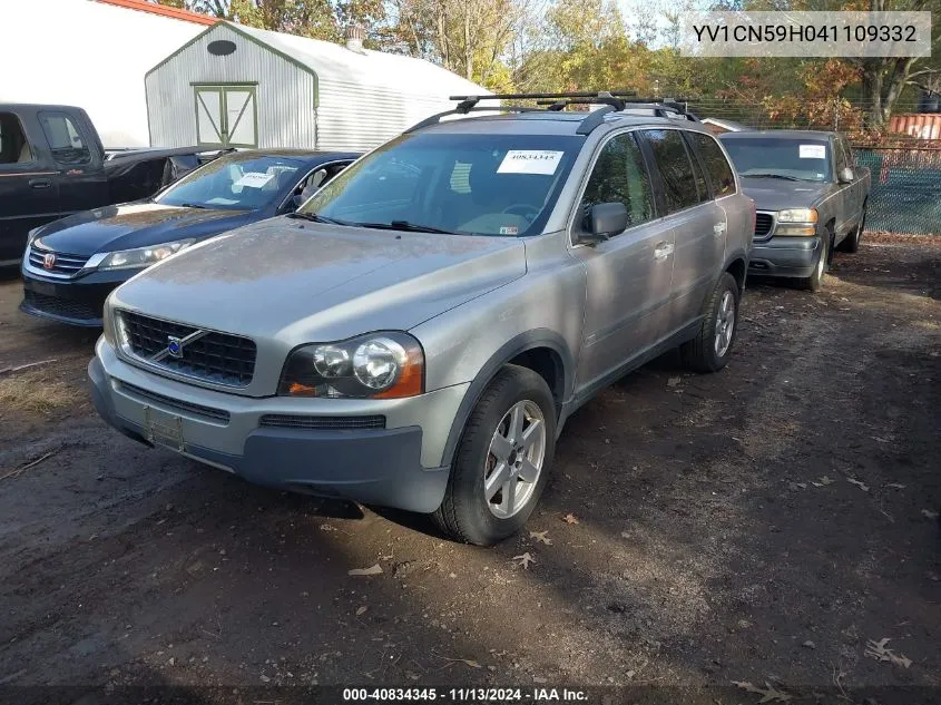 YV1CN59H041109332 2004 Volvo Xc90 2.5T