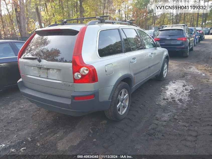 YV1CN59H041109332 2004 Volvo Xc90 2.5T