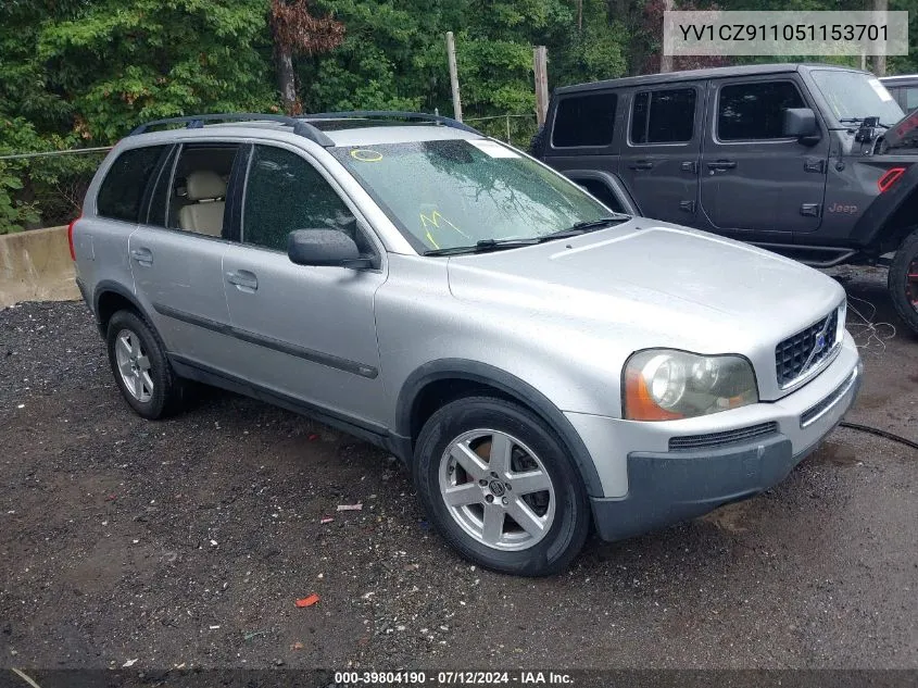 YV1CZ911051153701 2005 Volvo Xc90 2.5T Awd