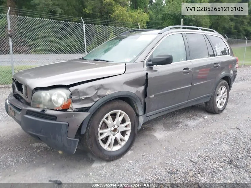 YV1CZ852651213106 2005 Volvo Xc90 T6