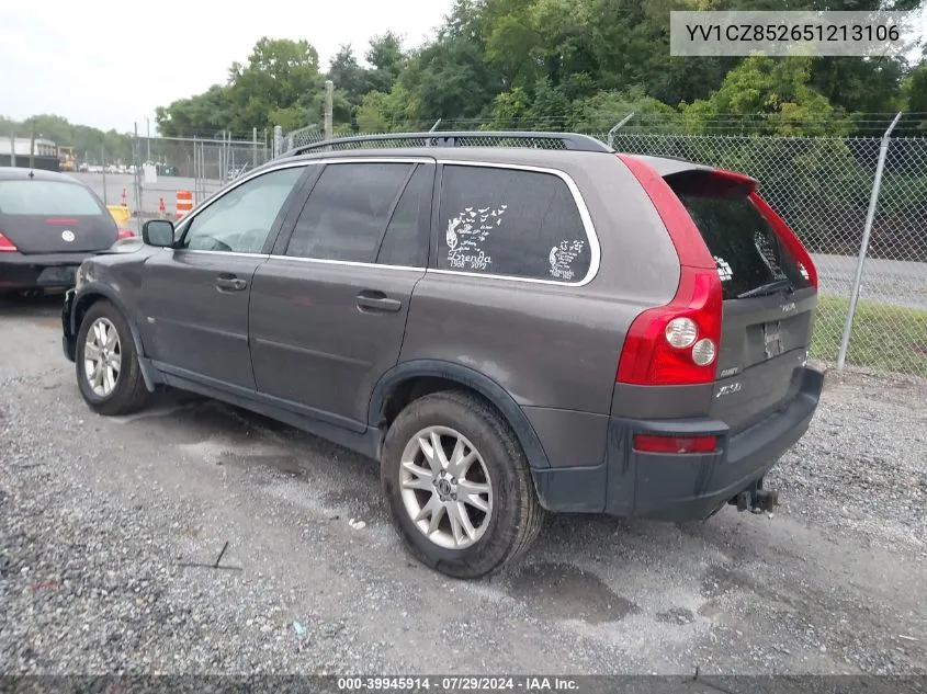 2005 Volvo Xc90 T6 VIN: YV1CZ852651213106 Lot: 39945914